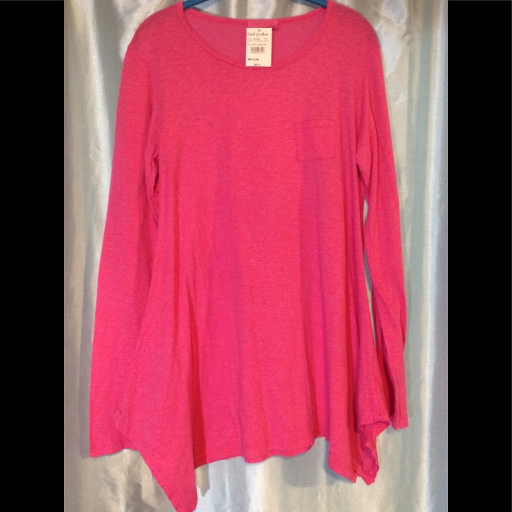 Fresh Produce Harvest L/S Vintage Drape Top, NWT